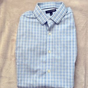 Banana Republic Men’s button-down dress shirt. Size medium:  15-15 1/2 neck
